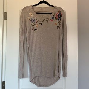 Last Chance!! Women’s Embroidered Long Sleeve from Francesca’s